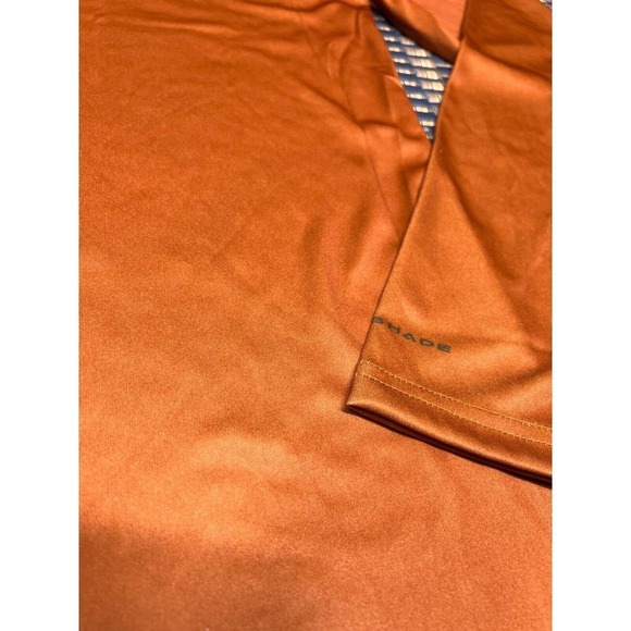 Columbia PHG Shirt Mens XL Orange Game Flag Terminal Shot Long Sleeve UPF 50 - Picture 12 of 12